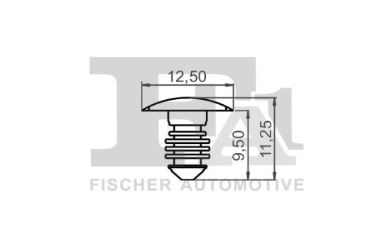 Klämma, dekorativ/skyddsremsa, bild 2