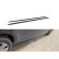 Set med sidokjolar lämpliga för Volkswagen Caddy V Box/MPV 2021 - (ABS Glossy black)