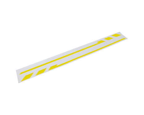 Foliatec PIN-Striping för spegelkåpor gul - Bredd = 1,3 cm: 2x 35,5 cm, bild 2