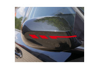 Foliatec PIN-Striping för spegelkåpor röd - Bredd = 1,3 cm: 2x 35,5 cm