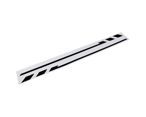 Foliatec PIN-Striping för spegelkåpor svart - Bredd = 1,3 cm: 2x 35,5 cm, bild 2