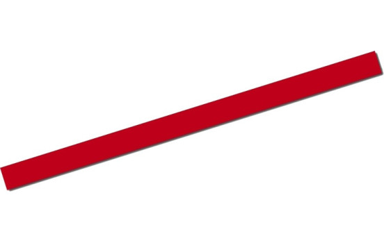 Universal lim striping Car Stripe Cool200 - Röd - 3 mm x 975cm
