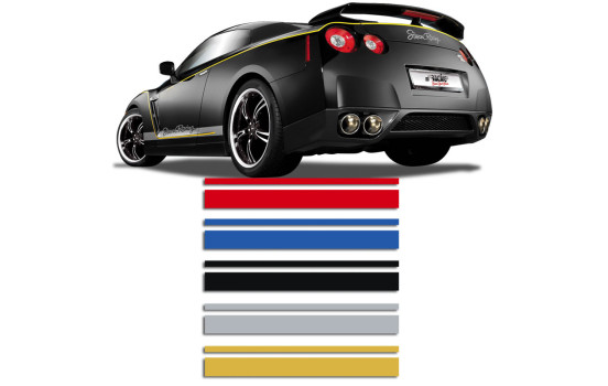 Universal lim striping Car Stripe Cool350 - Röd - 2 + 3 mm x 975cm, bild 2