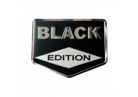 Aluminium Embleem/Logo - BLACK EDITION - 8x6,2cm