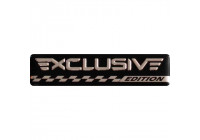Aluminiums emblem/logotyp - EXKLUSIV UTGAVA - 7x1,7cm