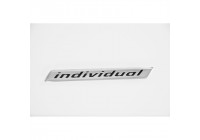 Aluminiums emblem/logotyp - INDIVIDUELLT - 11,8x1,4cm