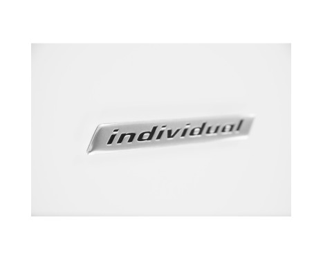Aluminiums emblem/logotyp - INDIVIDUELLT - 11,8x1,4cm, bild 2