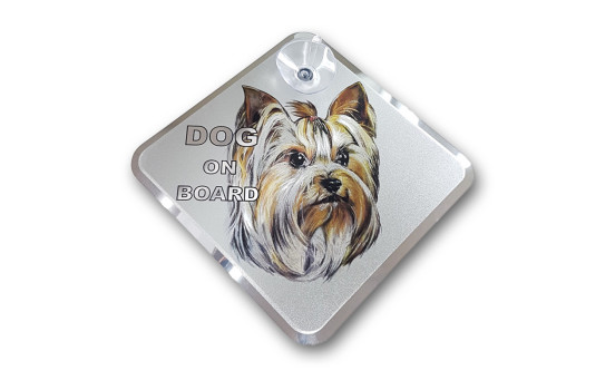 Car Tattoo Sticker York ombord - 11,5x11,5cm
