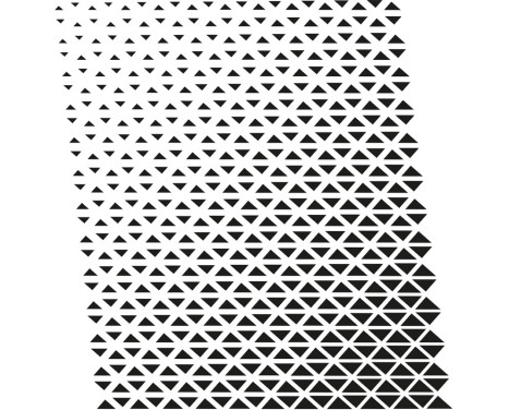 Foliatec Fönsterdekal Vektor - Set med 2 45x40cm - Högblank Svart, bild 2