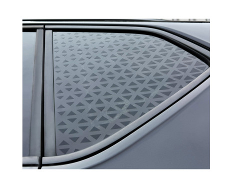 Foliatec Fönsterdekal Vektor - Set med 2 45x40cm - Högblank Svart, bild 4