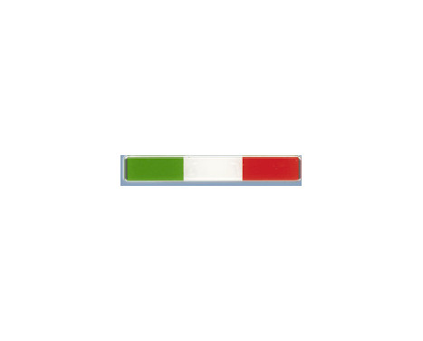 Klistermärke 3D ''Italia Flagga'' 3st., bild 2