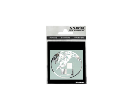 Nickel Sticker 'Checker with an eagle' - 50x55mm, bild 2