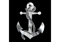Nickeldekal 'Anchor' - 55x71mm