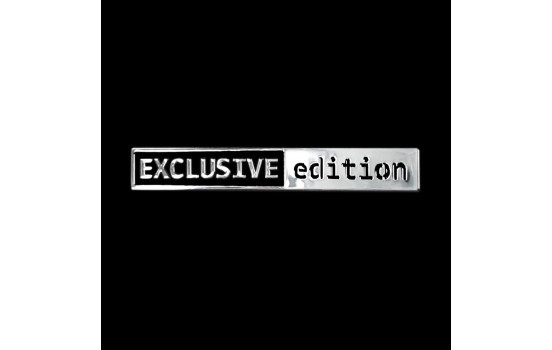 Nickeldekal 'EXLUSIVE EDITION' - 70x10mm