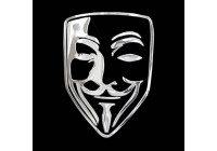 Nickeldekal "Anonym" - 44x66mm