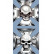 Stickerset skallen i Iron Cross - 2x 8x8cm, miniatyr 3