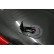 Set Universal Racing Plus Flush motorhuv krokar / pin + lock - svart + röd aluminium stift, miniatyr 3