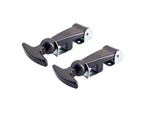 Simoni Racing Universal Huvkrokar Typ 6 - Silver/Svart - Snabbkoppling