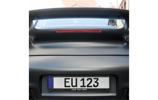 Nummerskylt bottenplatta Textstrand, bild 2