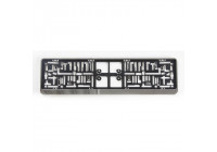 Plast registreringsskylt innehavare Klicka på 