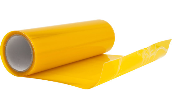 Strålkastare/bakljusfolie - Gul - 1000x30 cm