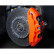 Kaliperfärg Foliatec Neon Orange 10-delat set, miniatyr 8