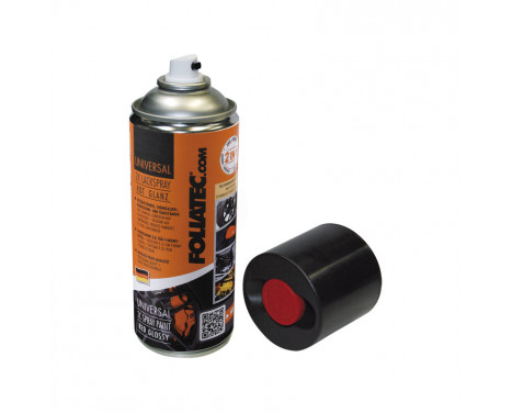 Foliatec Universal 2C Sprayfärg - svart blank - 400ml