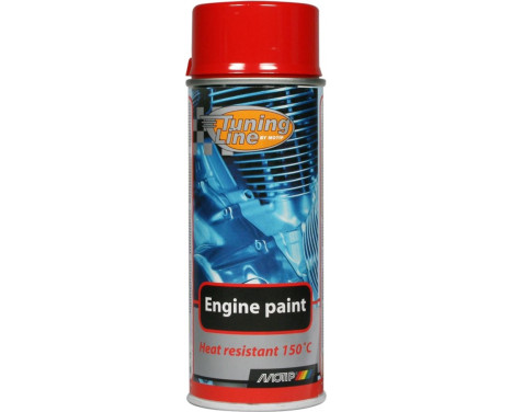 Motip Tuning Lina Värmebeständig färg - röd - 400ml Motip Tuning Lina Värmebeständig färg - röd - 400ml
