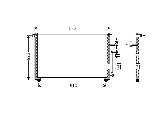 AIRCO CONDENSOR 81005063 International Radiators