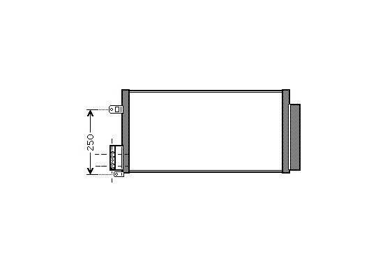 CONDENSOR MITO / DELTA III  vanaf '08 01005116 International Radiators