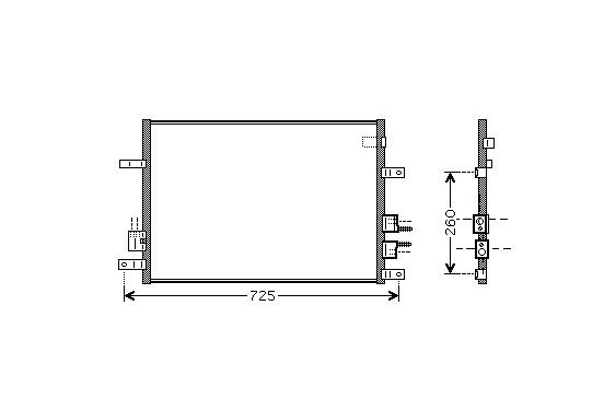 AIRCO CONDENSOR 01005097 International Radiators