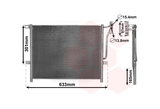 CONDENSOR BMW SERIE 3  E46 (98 - 05 06005203Y International Radiators