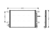 Condensor, airconditioning