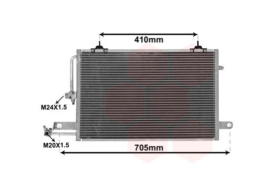 AIRCO CONDENSOR niet voor DIESEL 03005117 International Radiators