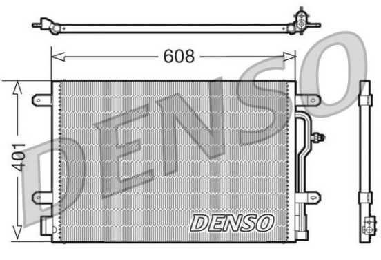 Airco condensor DCN02011