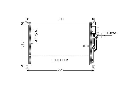 CONDENSOR A8 30i/A8 QUATTRO ALL vanaf '03 03005301 International Radiators