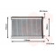 CONDENSOR E8#/E9# (1/3 Ser) ALL 04- 06006344 International Radiators, voorbeeld 2