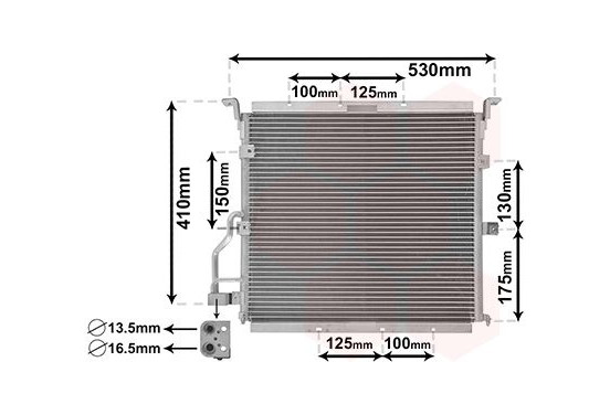 AIRCO CONDENSOR 316 / 318 /320 / 325  92+ 06005148 International Radiators