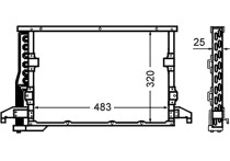 Condensor, airconditioning