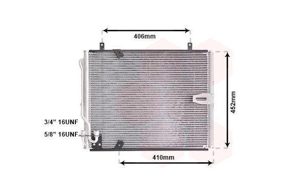 AIRCO CONDENSOR -525  /  -M5 06005183 International Radiators