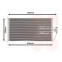 AIRCO CONDENSOR 730 D  /  740 D    vanaf '97 06005254 International Radiators