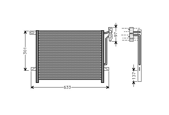 CONDENSOR BMW Z4 ALL vanaf '0309 06005397 International Radiators