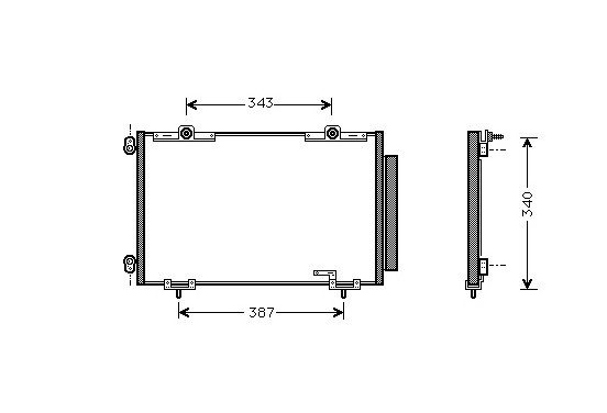 AIRCO CONDENSOR -00 53005266 International Radiators