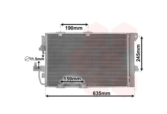 AIRCO CONDENSOR 1.2 / 1.4 / 1.6 /1.8  02+ 37005326 International Radiators