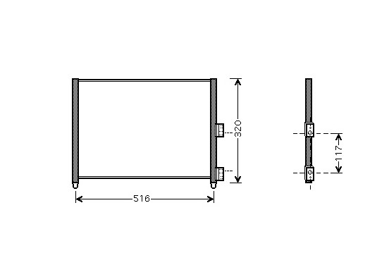 AIRCO CONDENSOR 1.9 JTD 17005303 International Radiators