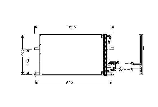 AIRCO CONDENSOR 18005227 International Radiators