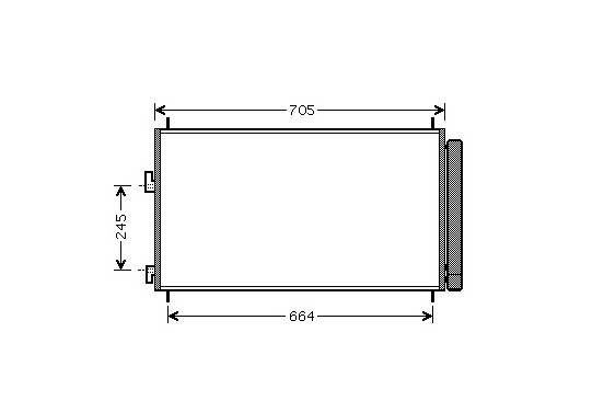 AIRCO CONDENSOR 53005410 International Radiators