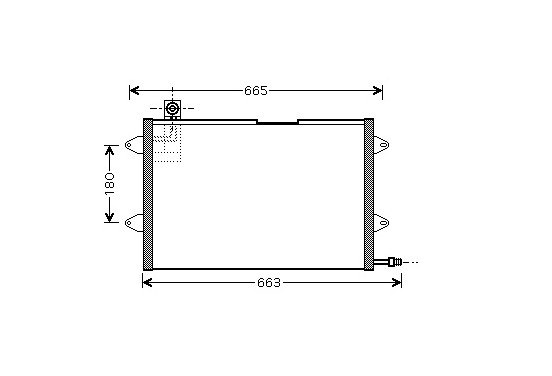 AIRCO CONDENSOR 58005146 International Radiators