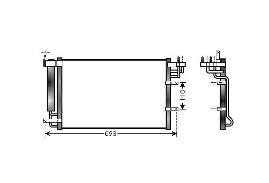 AIRCO CONDENSOR 83005093 International Radiators