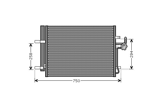 AIRCO CONDENSOR ALL 18005428 International Radiators Plus